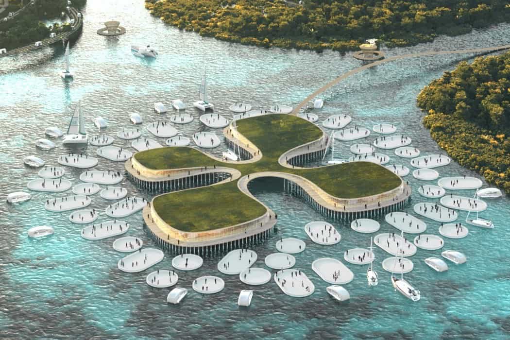 马来西亚槟城沿海将建4500英亩漂浮式可持续发展生态城市