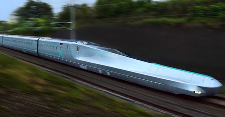 日本实验型子弹头列车ALFA-X首次试乘时达到237 MPH 1 日本实验型子弹头列车ALFA-X首次试乘时达到237 MPH