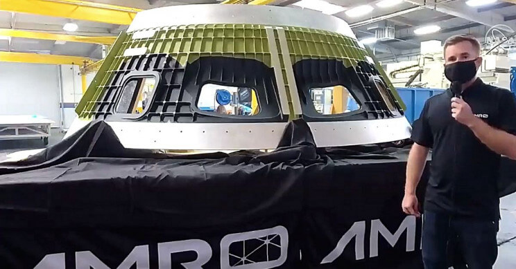 NASA在第71届国际航天大会上概述了Artemis Moon计划 2 mike riley amro orion window panel