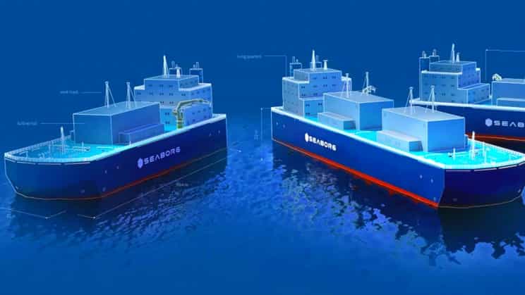 Seaborg公司正在批量生产廉价浮动核反应堆