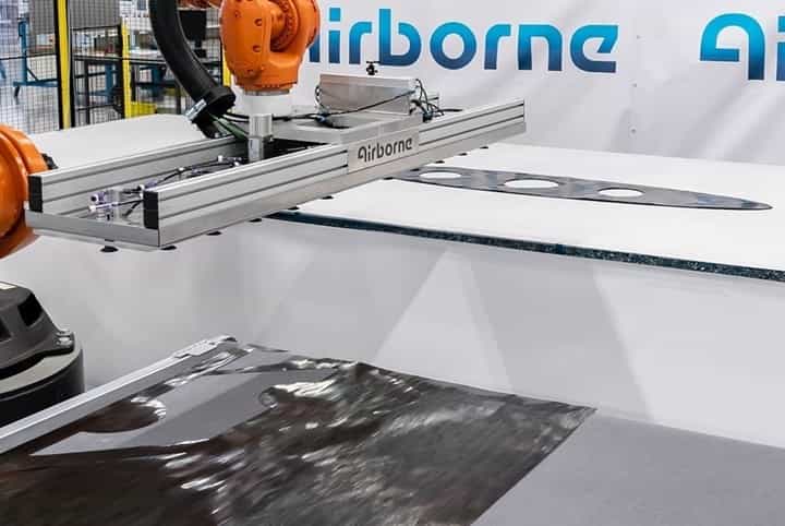 Airborne公司推出复合材料自动拾焊预成型系统 1 Airborne公司推出复合材料自动拾焊预成型系统