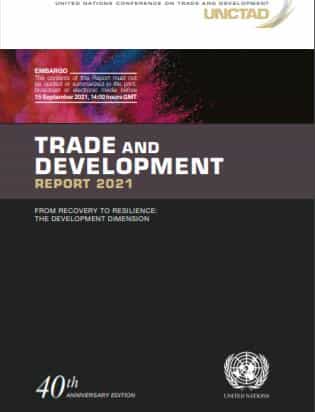 UNCTAD:2021年贸易和发展报告 1 UNCTAD:2021年贸易和发展报告