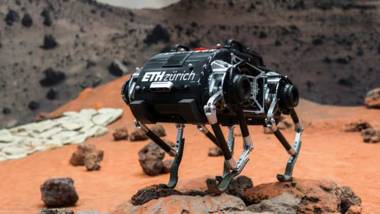 认识spacebok:首个火星探索四足机器人
